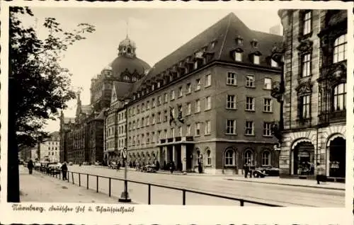 Ak Nürnberg in Mittelfranken, Deutscher Hof und Opernhaus