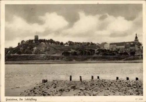 Ak Grudziądz Graudenz Westpreußen, Der Schlossberg