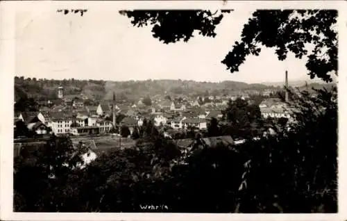 Foto Ak Wehr in Baden, Gesamtansicht