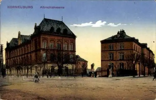 Ak Korneuburg in Niederösterreich, Albrechtskaserne