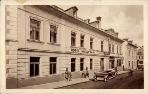 Ak Mariazell Steiermark, Hotel Steirerhof, Inh. Franz Stiegler