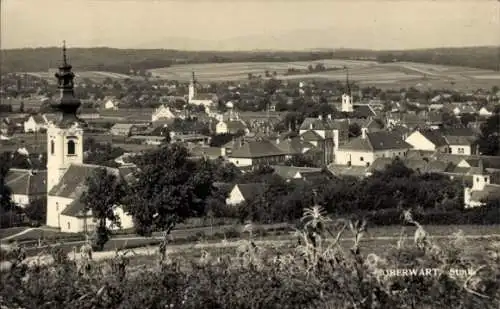 Ak Oberwart (Steiermark) Burgenland, Panorama, Kirchen