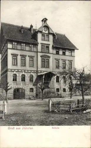 Ak Ilshofen in Württemberg, Schule