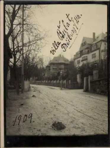 Foto Freiburg im Breisgau, Villa Bubat, 1909