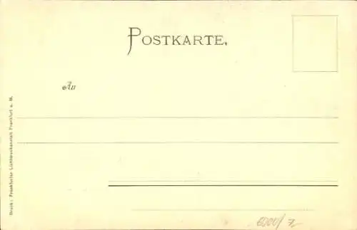 Ak Frankfurt am Main, Straßenpartie, Mehlwaage, Fuhrwerke, Passanten