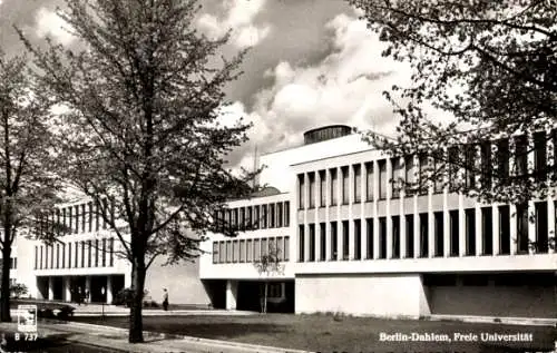 Ak Berlin Zehlendorf Dahlem, Freie Universität