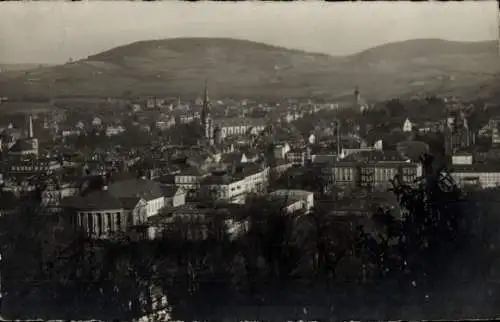 Foto Ak Bad Kissingen Unterfranken Bayern, Blick auf den Ort mit Umgebung