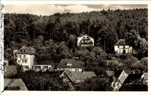 Ak Bad König im Odenwaldkreis Hessen, Blick auf Hotel Pension Badmann und Waldesruh