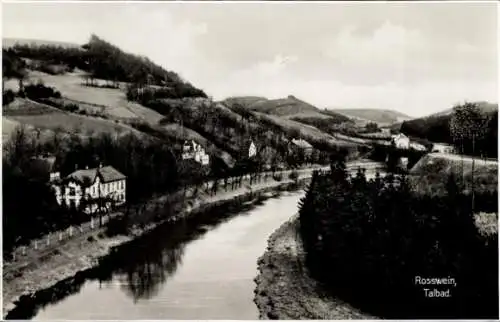 Ak Roßwein in Sachsen, Talbad