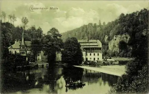 Ak Lauenhain Mittweida in Sachsen, Lauenhainer Mühle