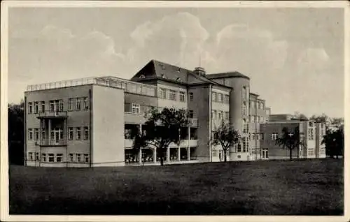 Ak Coswig in Sachsen, Heilstätte Lindenhof, Klinik