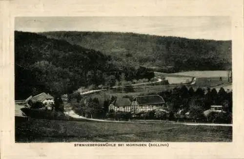 Ak Moringen in Niedersachsen, Blick auf die Stennebergmühle und die Umgebung