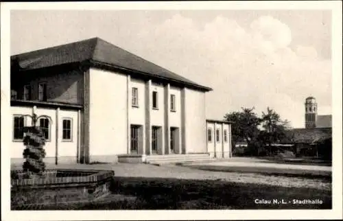 Ak Calau in der Niederlausitz, Stadthalle