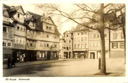 Ak Kassel in Hessen, Altstadt, Holzmarkt