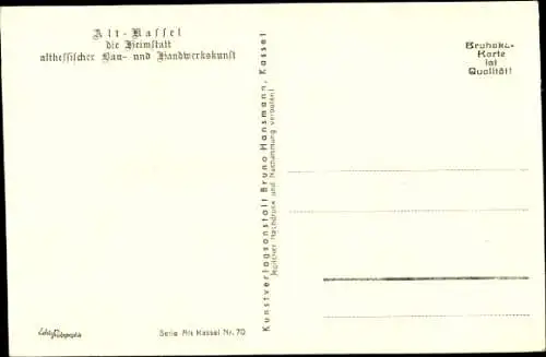 Ak Kassel in Hessen, Altstadt, Holzmarkt