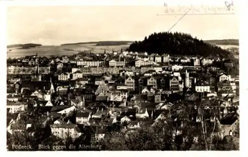 Ak Pößneck in Thüringen, Teilansicht, Altenburg