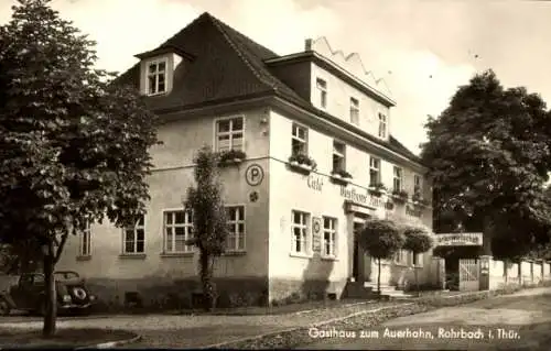 Ak Rohrbach in Thüringen, Gasthaus zum Auerhahn