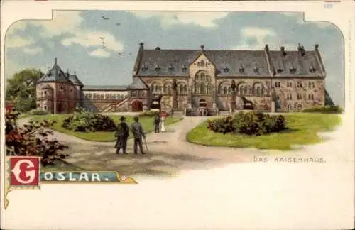 Litho Goslar am Harz, Kaiserhaus