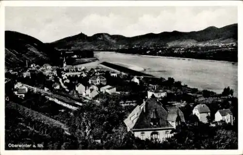 Ak Oberwinter am Rhein Remagen, Teilansicht, Vogelschau