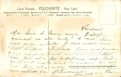 Künstler Ak Dou, Gerard, Betender Einsiedler