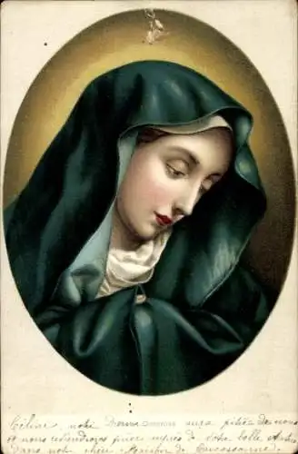 Künstler Ak Dolci, C., Mater Dolorosa, Marienbild