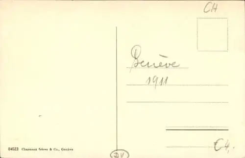 Ak Lac Léman, Genfer See, Salondampfer La Suisse, Dent du Midi