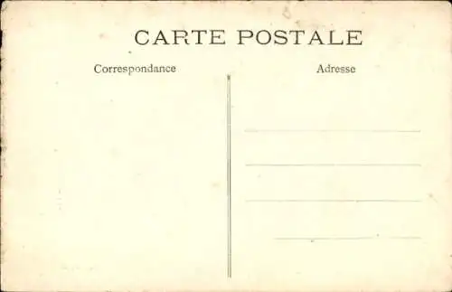 Ak Alfortville Val de Marne, Hochwasser in Alfortville am 29. Januar 1910, Quai de Marne, Passerelle