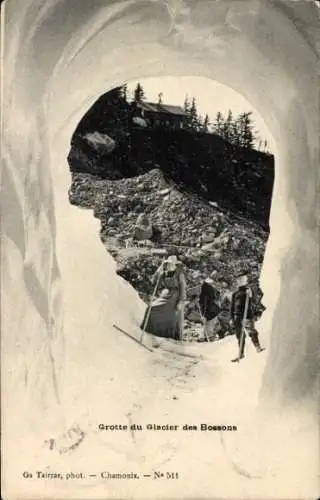 Ak Les Bossons Haute Savoie, Grotte du Glacier