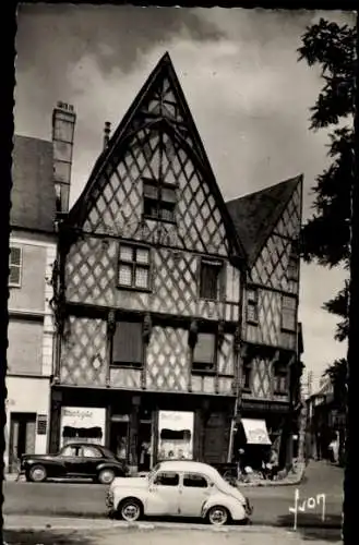 Ak Bourges Cher, Vieilles Maisons