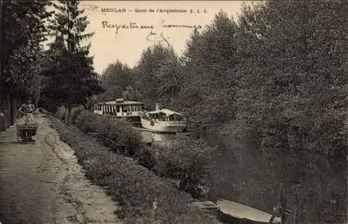 Ak Meulan en Yvelines, Quai de l'Arquebuse