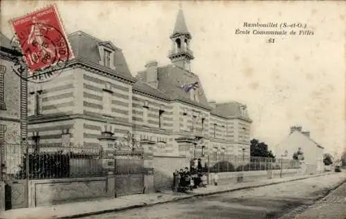 Ak Rambouillet Seine-et-Oise Yvelines, Ecole Communale de Filles