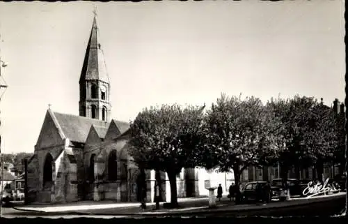 Ak Orgeval Yvelines, Kirche