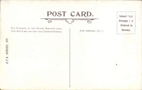 Ak Richmond London, The Terrace, Wegpartie, Gebäude