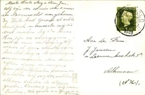 Ak Barneveld Gelderland, Langstraat