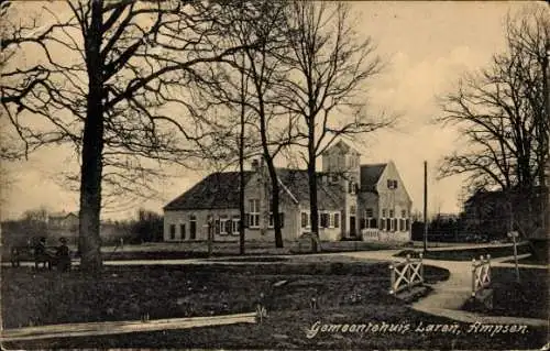 Ak Lochem Gelderland Niederlande, Rathaus Laren, Ampsen