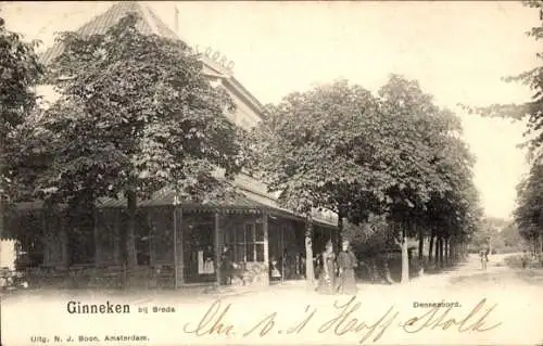 Ak Ginneken Breda Nordbrabant Niederlande, Hotel Dennenoord