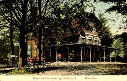 Ak Ginneken und Bavel Nordbrabant, Bosch Rangerhaus Mastbosch