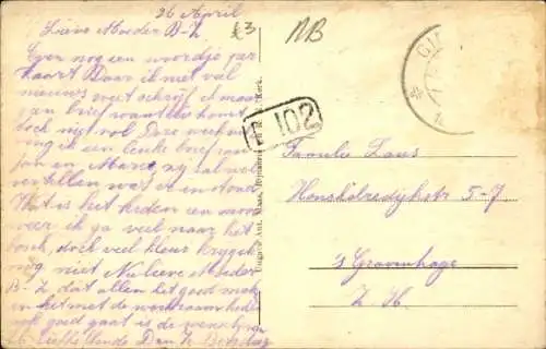 Ak Ginneken Breda Nordbrabant Niederlande, Baronielaan