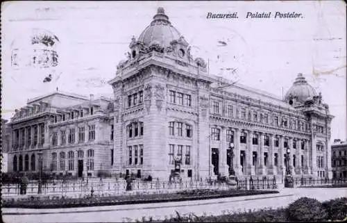 Ak București Bukarest Rumänien, Palast