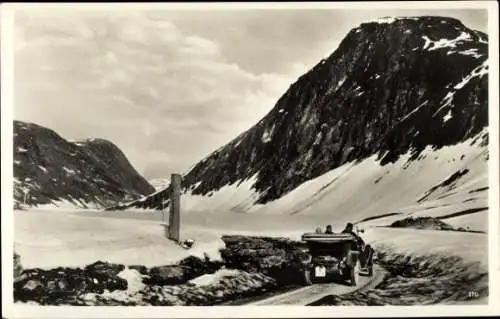 Ak Geiranger Norwegen, Djupvasshytten, Winter