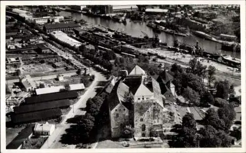 Ak Turku Åbo Finnland, Luftbild