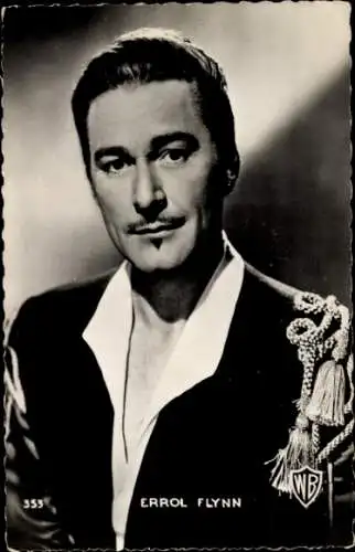 Ak Schauspieler Errol Flynn, Portrait