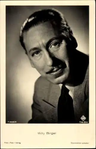 Ak Schauspieler Willy Birgel, Portrait