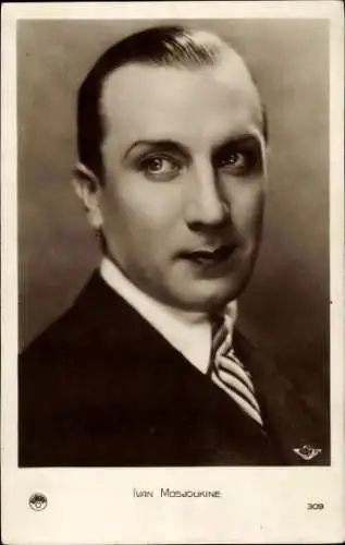 Ak Schauspieler Ivan Mosjoukine, Portrait