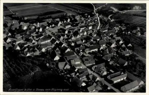 Ak Asselfingen Schwäbische Alb, Fliegeraufnahme