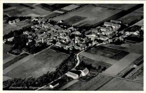 Ak Otterstadt in der Pfalz,  aufgenommen von Th. Fliegeraufnahme