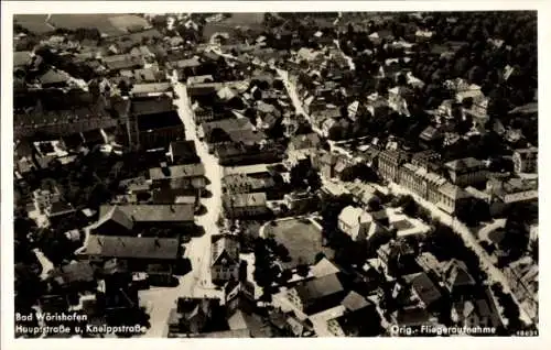 Ak Bad Wörishofen im Unterallgäu,  Hauptstraße u. Kneippstraße