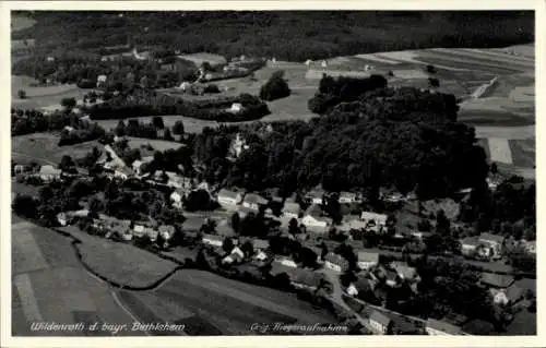 Ak Wildenrath Wegberg Kreis Heinsberg, Fliegeraufnahme