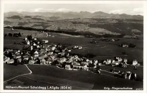 Ak Scheffau Scheidegg im Allgäu,  Höhenluftkurort, 804 m