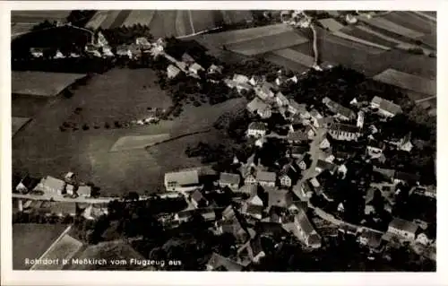 Ak Rohrdorf Meßkirch in Oberschwaben Baden, Fliegeraufnahme